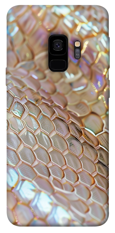 Чохол Gold snake skin для Galaxy S9