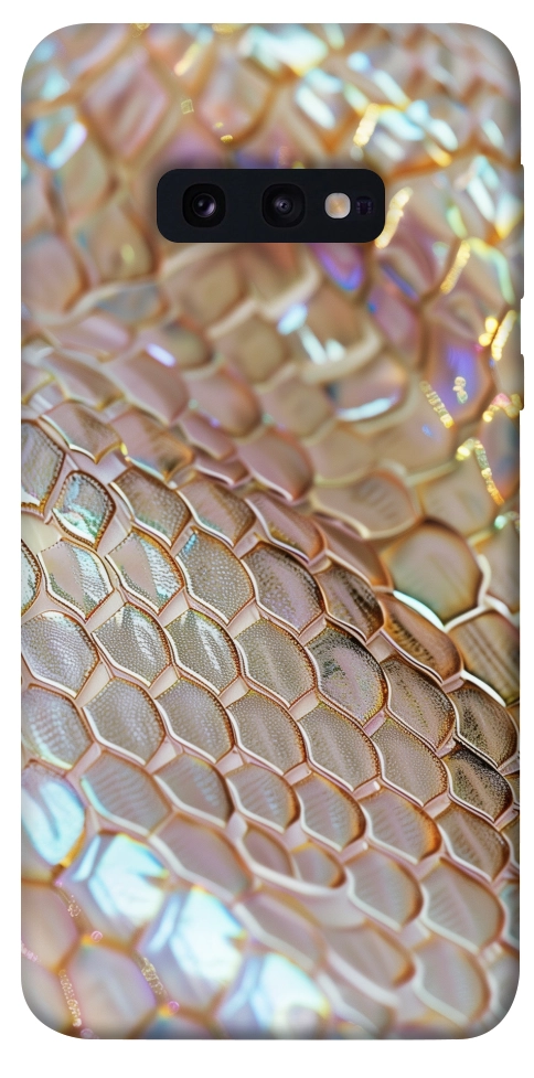 Чехол Gold snake skin для Galaxy S10e