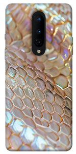 Чехол Gold snake skin для OnePlus 8