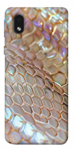 Чехол Gold snake skin для Samsung Galaxy M01 Core