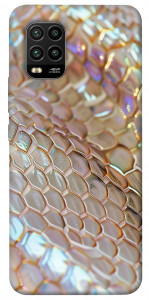 Чехол Gold snake skin для Xiaomi Mi 10 Lite