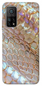 Чехол Gold snake skin для Xiaomi Mi 10T