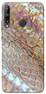 Чохол Gold snake skin для Huawei P40 Lite E