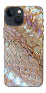 Чехол Gold snake skin для iPhone 13 mini