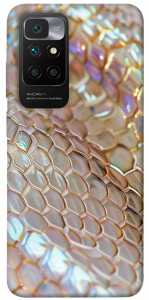 Чохол Gold snake skin для Xiaomi Redmi 10