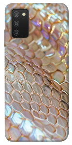 Чехол Gold snake skin для Galaxy A03s