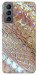 Чехол Gold snake skin для Galaxy S21 FE