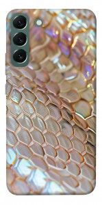 Чохол Gold snake skin для Galaxy S22+