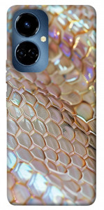 Чехол Gold snake skin для TECNO Camon 19 (CI6n)