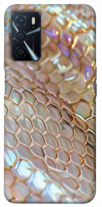 Чехол Gold snake skin для Oppo A54s