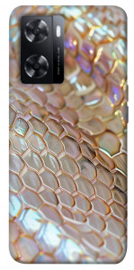 Чохол Gold snake skin для Oppo A57s