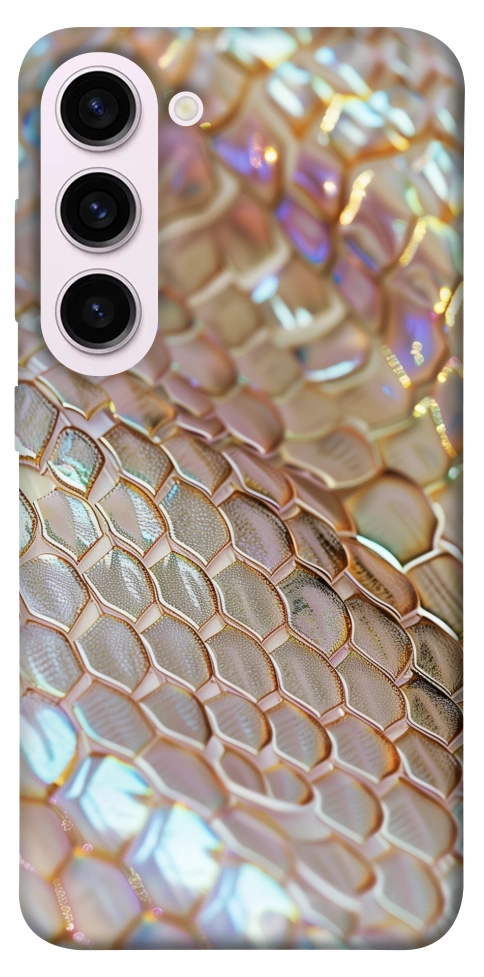 Чохол Gold snake skin для Galaxy S23+