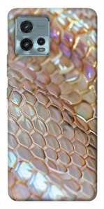 Чехол Gold snake skin для Motorola Moto G72