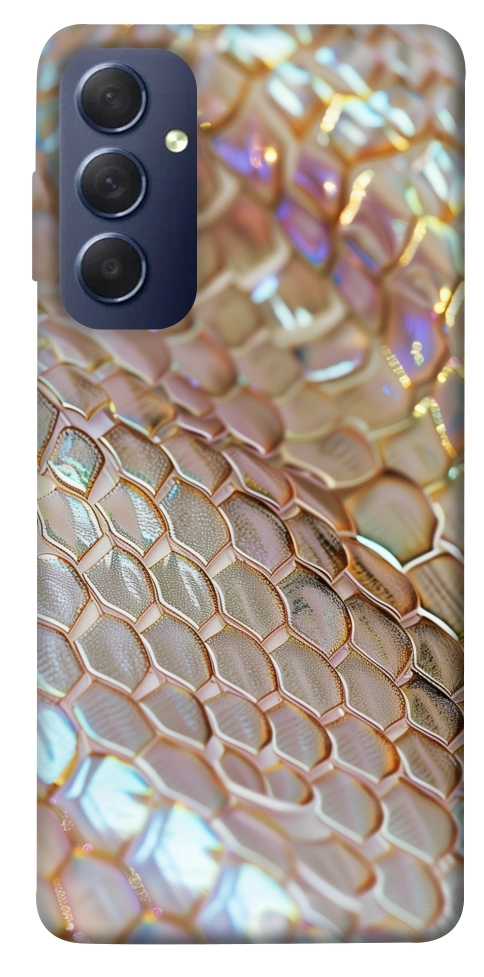 Чехол Gold snake skin для Galaxy M54 5G