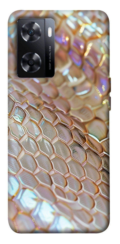 Чехол Gold snake skin для OnePlus Nord N20 SE