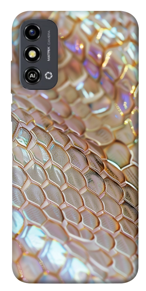 Чохол Gold snake skin для ZTE Blade A53