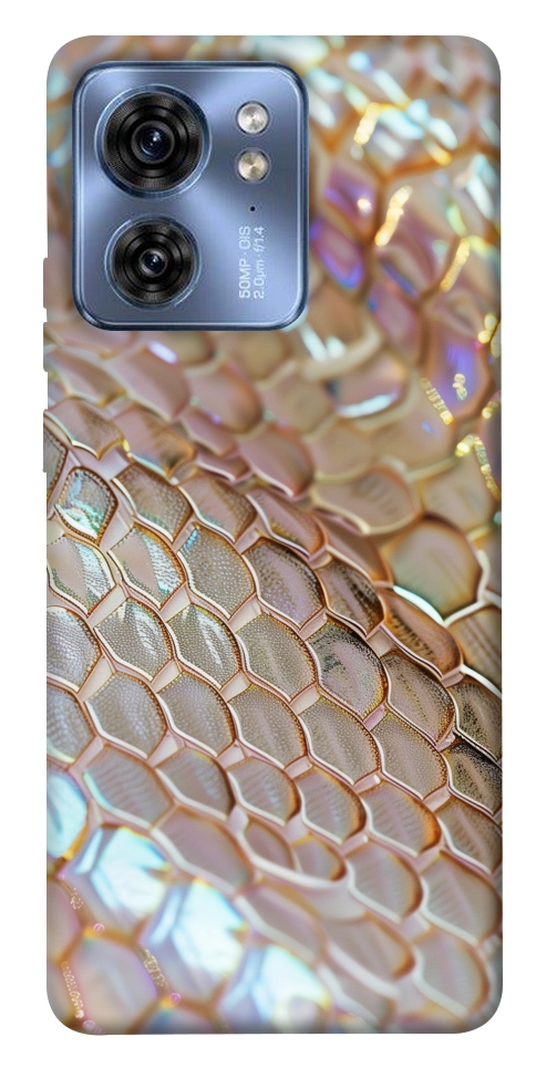 Чехол Gold snake skin для Motorola Edge 40