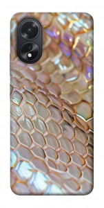 Чохол Gold snake skin для Oppo A18