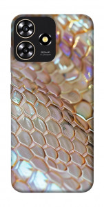 Чехол Gold snake skin для ZTE Blade A73 4G