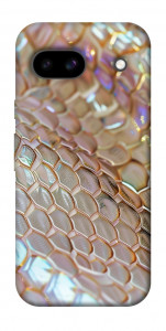 Чехол Gold snake skin для Google Pixel 8a