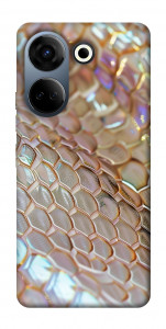 Чехол Gold snake skin для TECNO Camon 20 Pro (CK7n)