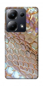 Чохол Gold snake skin для Xiaomi Poco M6 Pro 4G