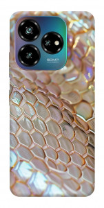Чехол Gold snake skin для ZTE Nubia V60