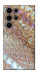 Чехол Gold snake skin для Galaxy S25 Ultra