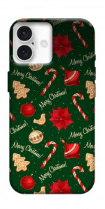 Чехол Merry Christmas для iPhone 16 Plus