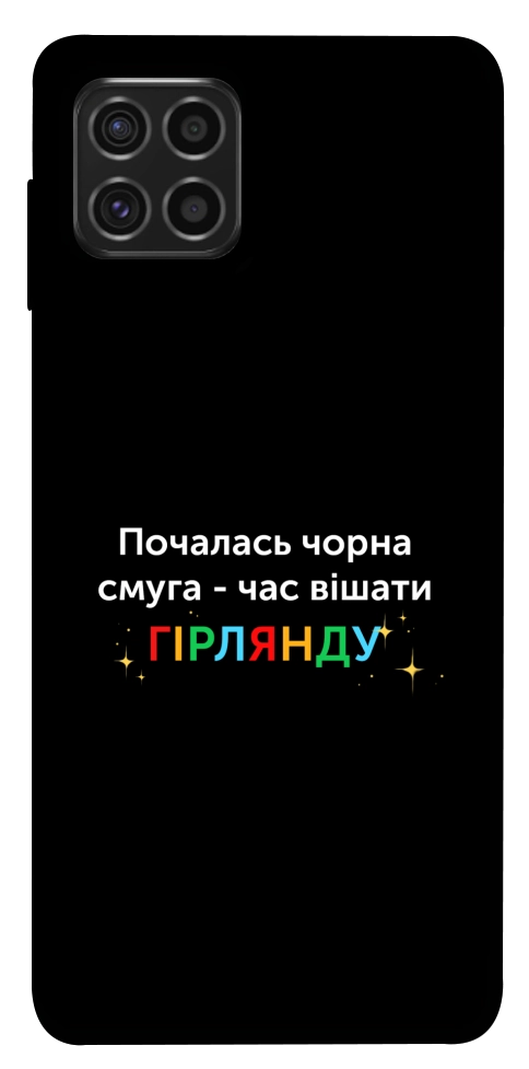 Чохол Чорна смуга для Galaxy M62