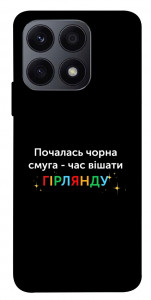 Чехол Чорна смуга для Huawei Honor X8a