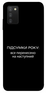 Чехол Підсумки року для Galaxy A03s