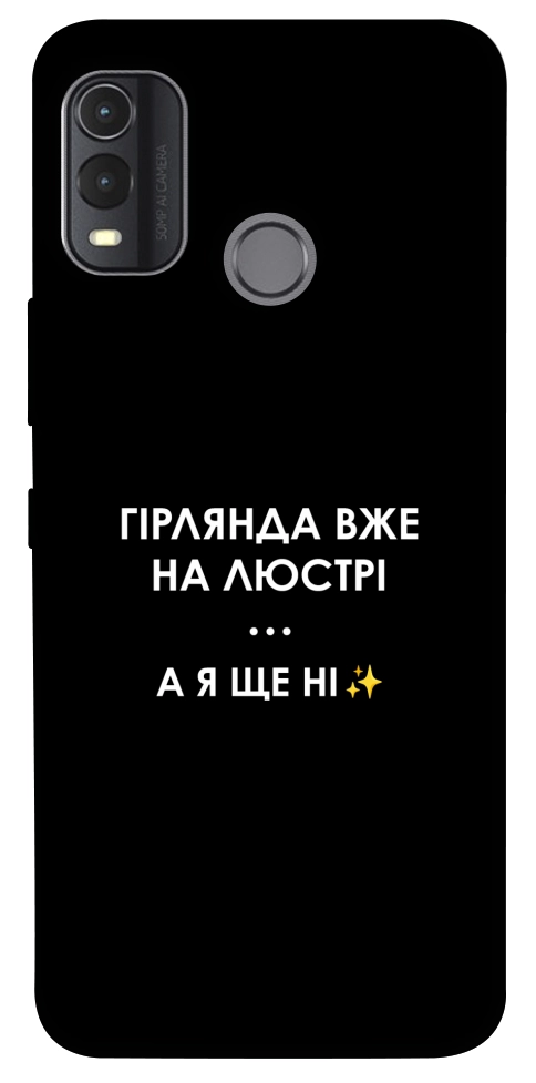 Чехол Гірлянда на люстрі для Nokia G11 Plus