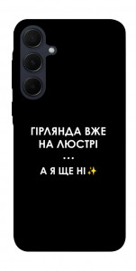 Чехол Гірлянда на люстрі для Galaxy A35