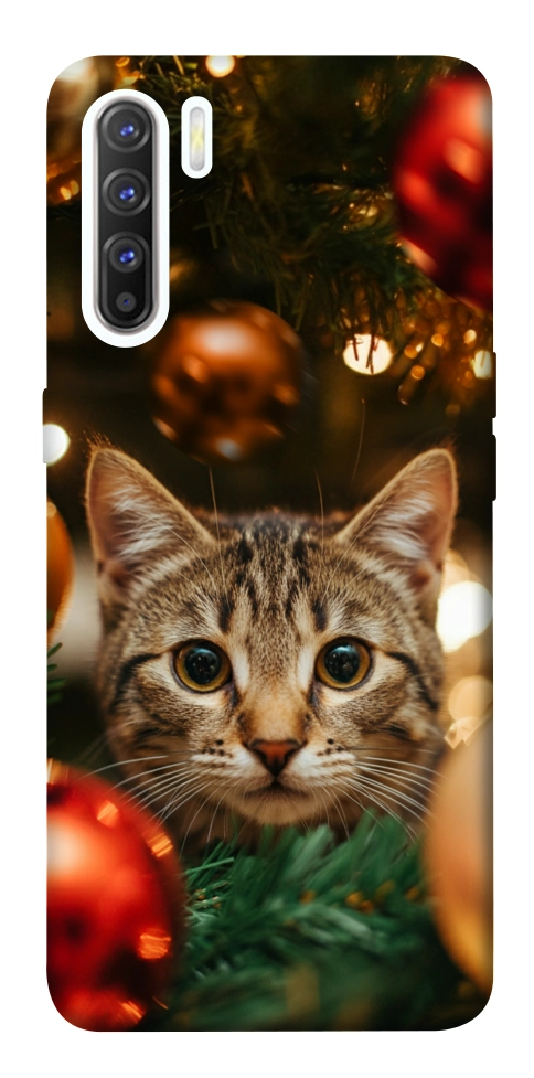 Чехол Christmas curiosity для Oppo Reno 3