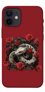 Чехол Roses snake для iPhone 12 mini