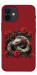 Чохол Roses snake для iPhone 12 mini