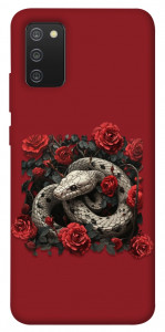 Чохол Roses snake для Galaxy A02s