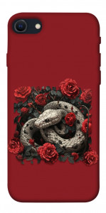 Чохол Roses snake для iPhone SE (2022)