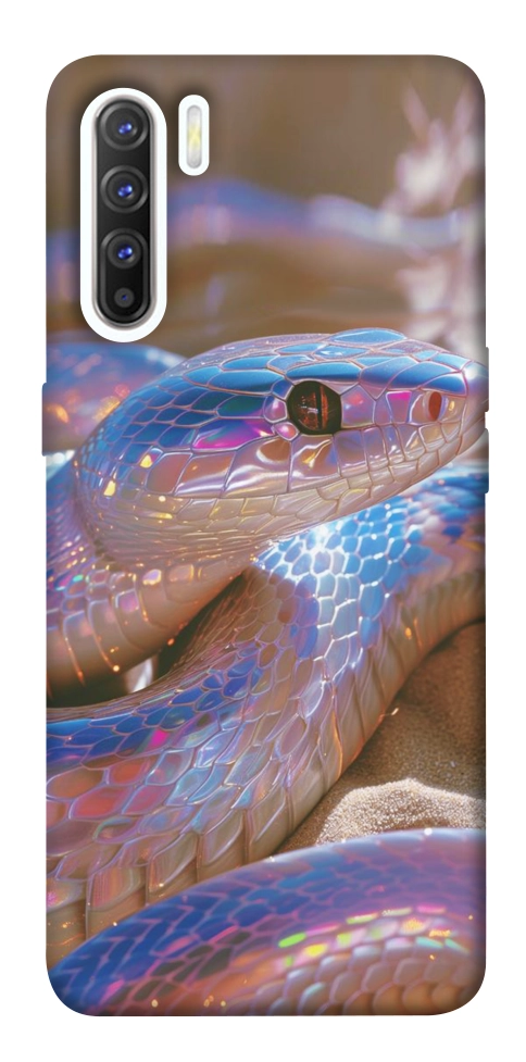 Чехол Cute bright snake для Oppo Reno 3