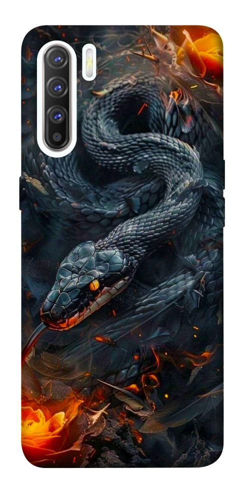 Чехол Black snake для Oppo Reno 3