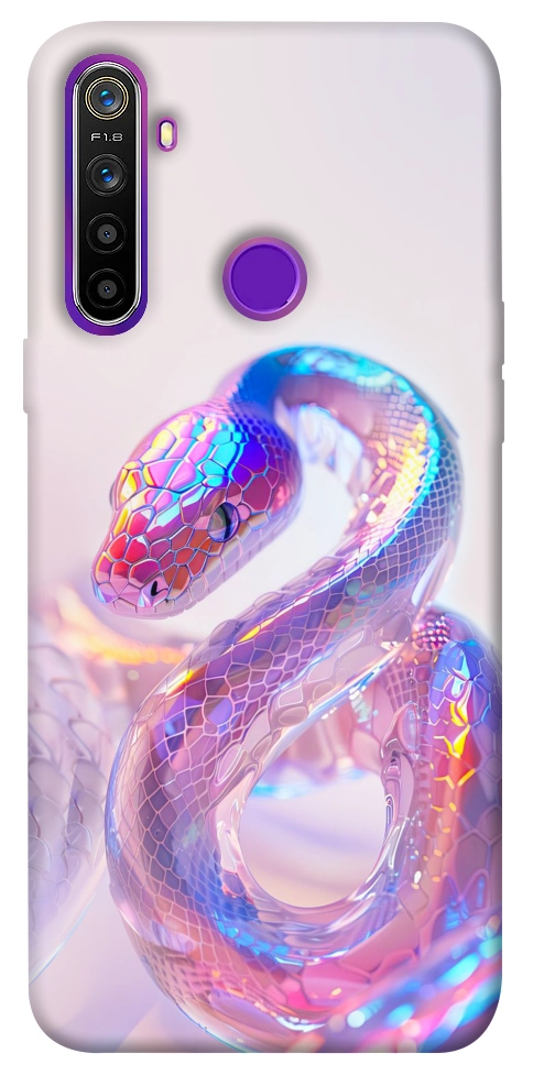 Чехол Holographic serpent для Realme 5