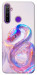 Чехол Holographic serpent для Realme 5