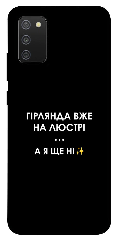 Чехол Гірлянда на люстрі для Galaxy A02s