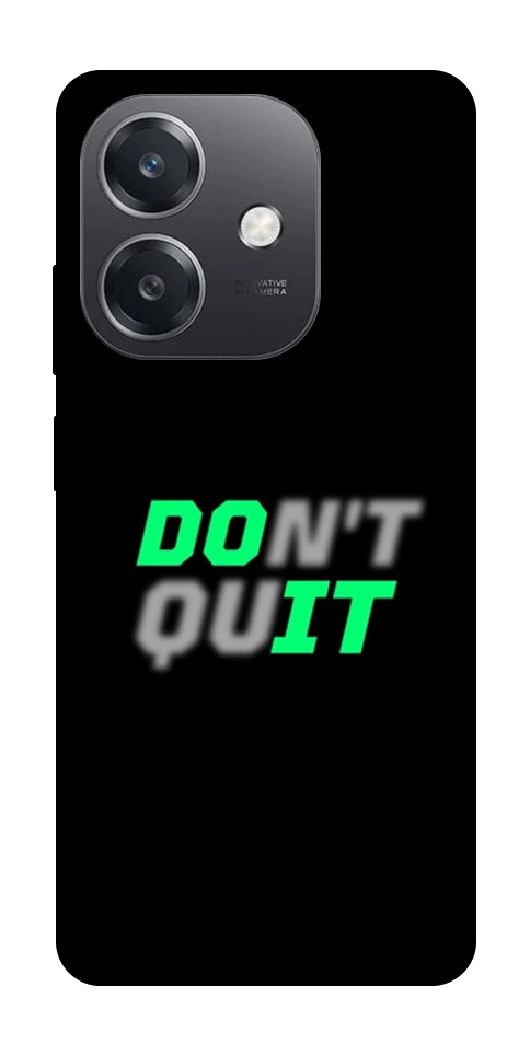 Чохол Don't quit для Oppo A3 4G