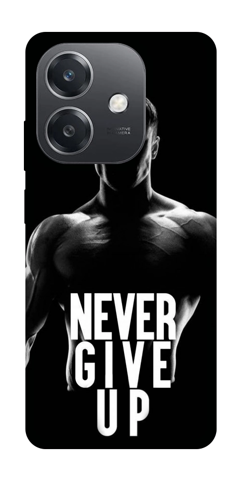 Чохол Never give up для Oppo A3 4G