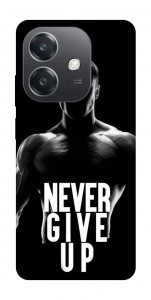 Чехол Never give up для Oppo А3х 4G