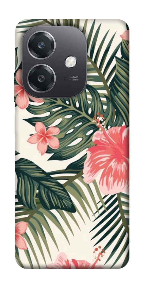 Чехол Tropic flowers для Oppo А3х 4G