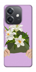 Чохол Flower message для Oppo A3 4G