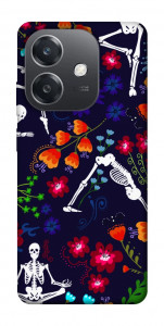 Чехол Yoga skeletons для Oppo А3х 4G